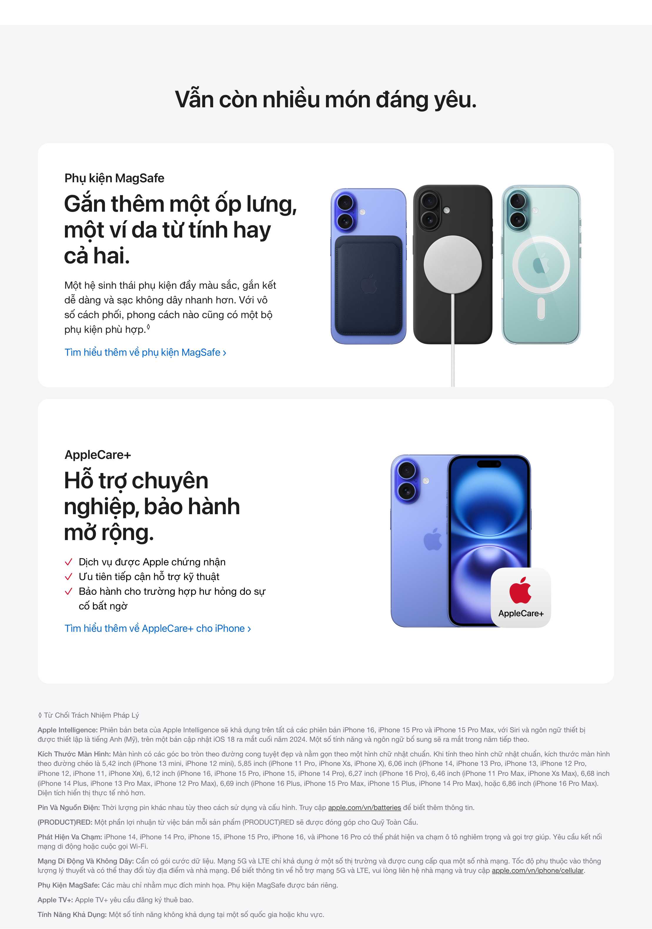 Mô tả Điện thoại Apple iPhone 16 128GB - 8