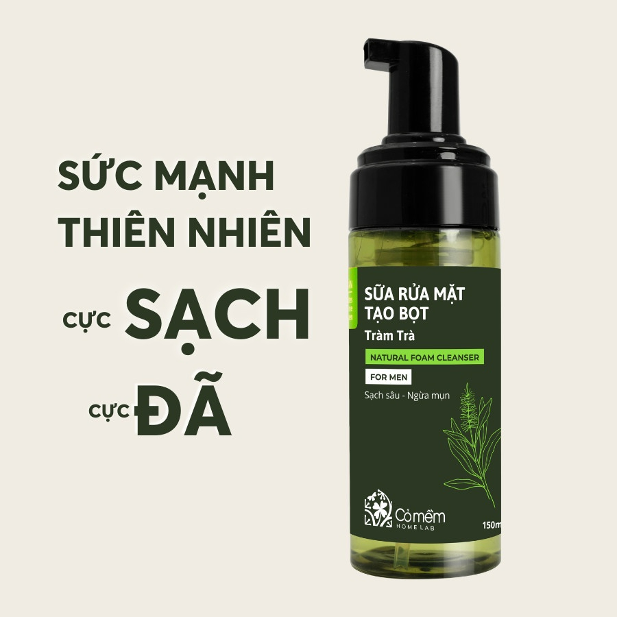 Mô tả Bộ 2 Chai Sữa Rửa Mặt Tạo Bọt Sạch Sâu Không Khô Da Dành Cho Da Dầu Khô Thường Cỏ Mềm - 3