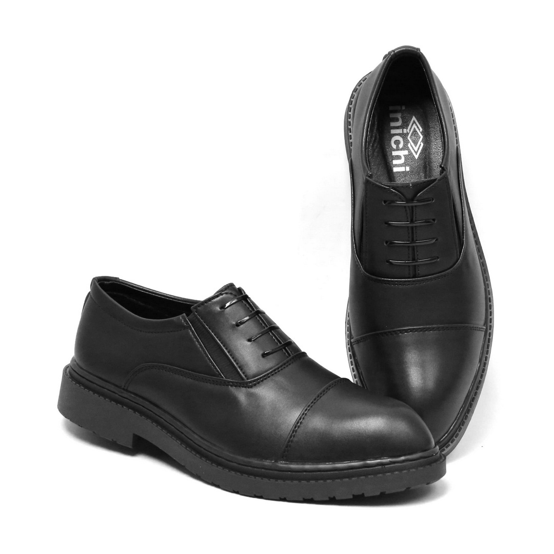 Mô tả Giày công sở oxford da thời trang INICHI G1302 đế cao su 2 tầng có may đế - 2