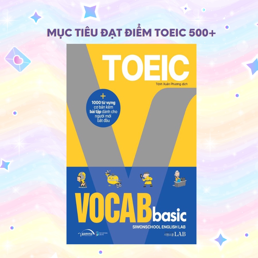 Mô tả Sách - Toeic vocab basic - 1000 từ vựng cơ bản kèm bài tập dành cho người mới bắt đầu 149k - 2