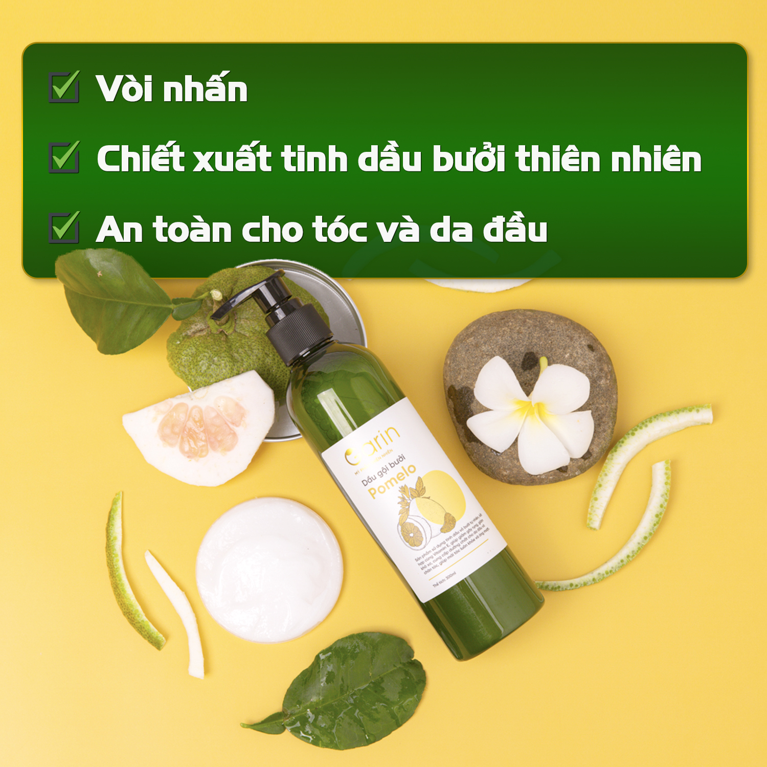 Công dụng dầu gội Garin