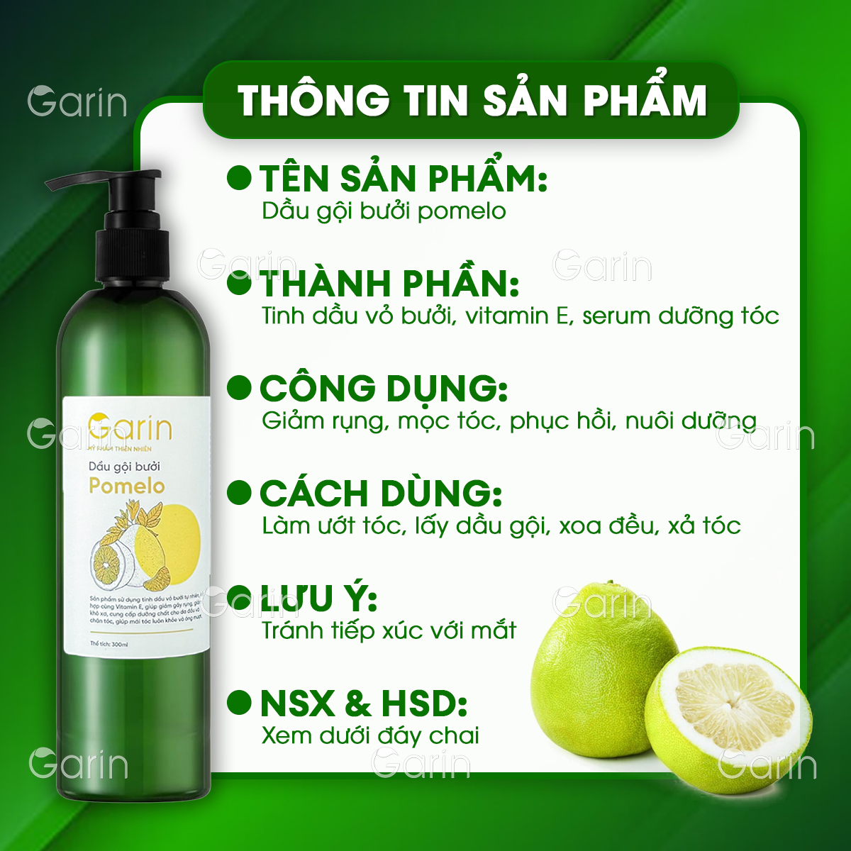 Lợi ích của bưởi cho tóc