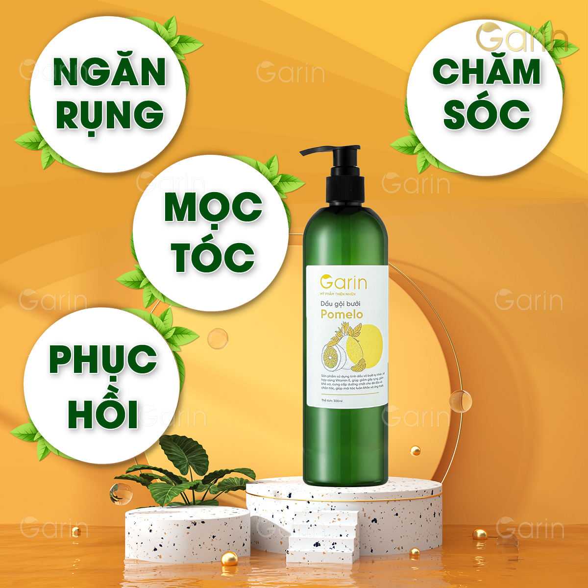 Combo 3 dầu gội Garin