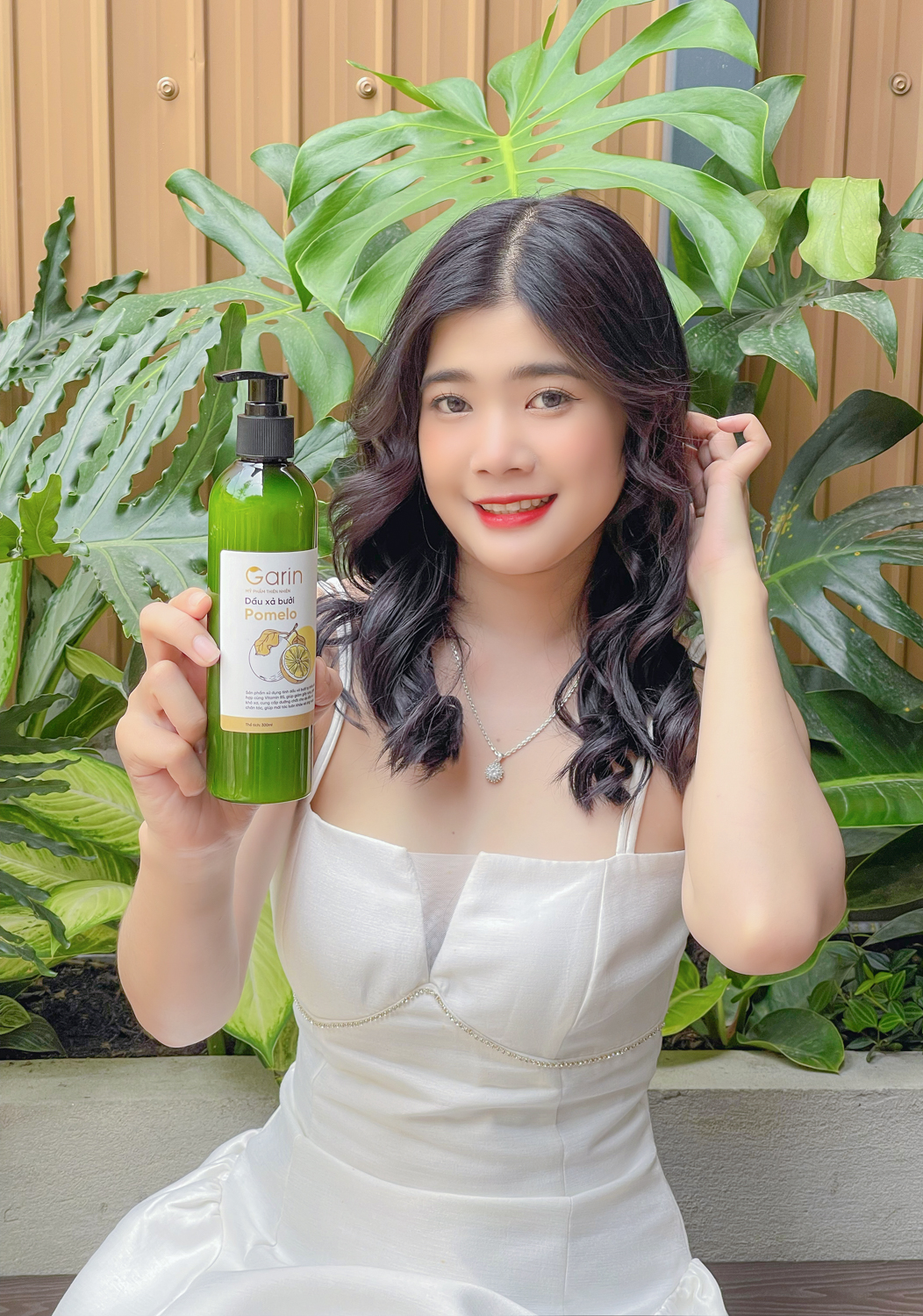 Tóc chắc khỏe với Dầu xả Garin