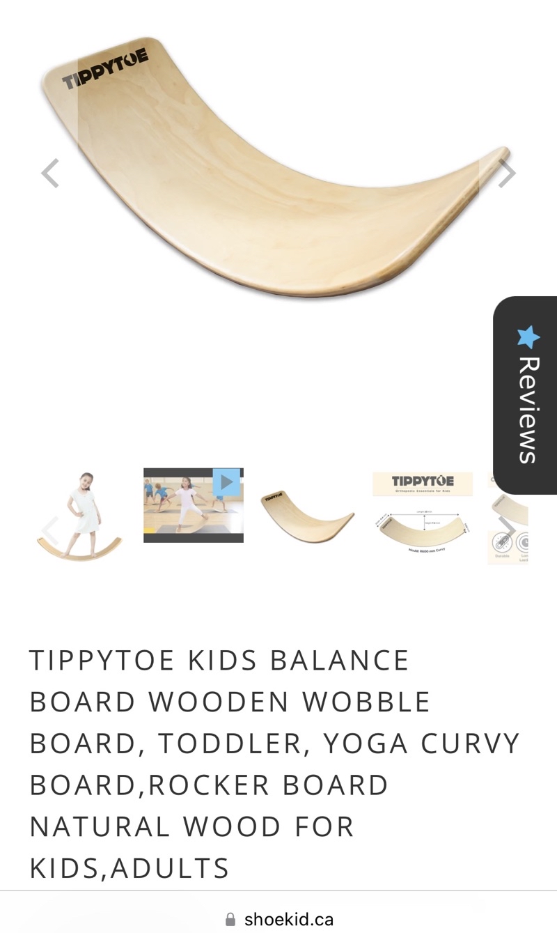 Mô tả Ván bập bênh, Ván thăng bằng, Đồ Chơi Montessori cho bé - Gỗ Uốn Cong PlyConcept Joy Balance Board - 4