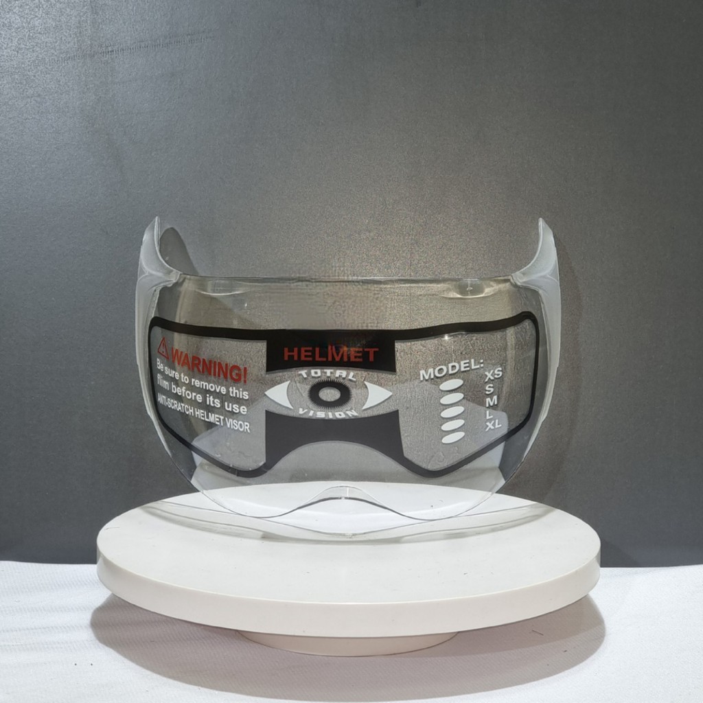 Mô tả 【Tặng kèm bộ ốc vít】Kính gắn mũ bảo hiểm AMBY HELMET đa năng chắn gió dùng cho mũ bảo hiểm nửa đầu, mũ 3/4 chụp tai - 2