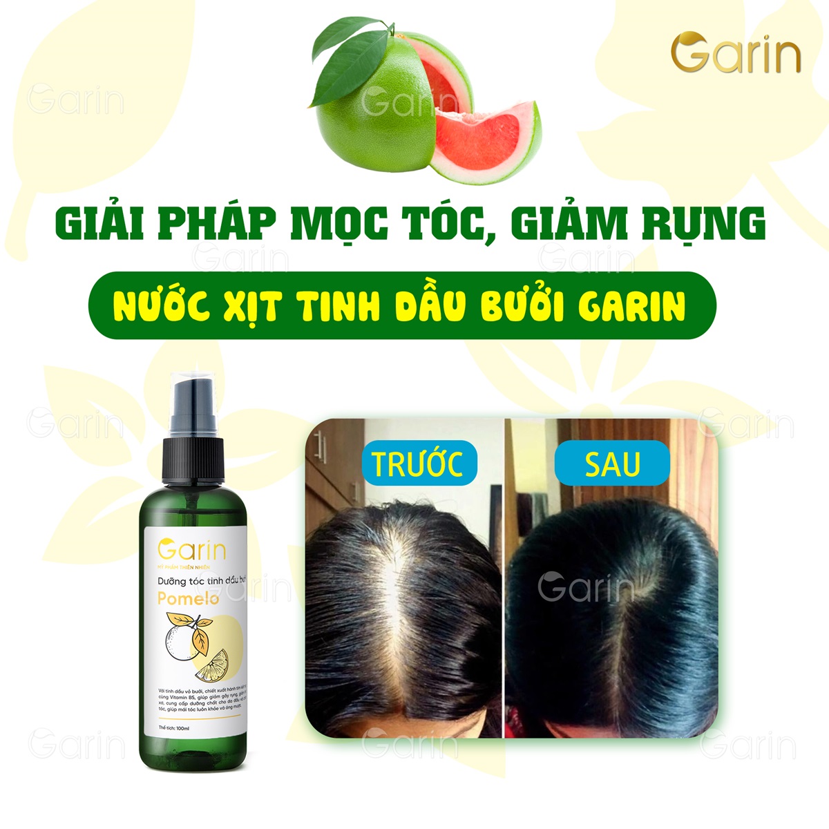 Tinh dầu bưởi Garin Pomelo