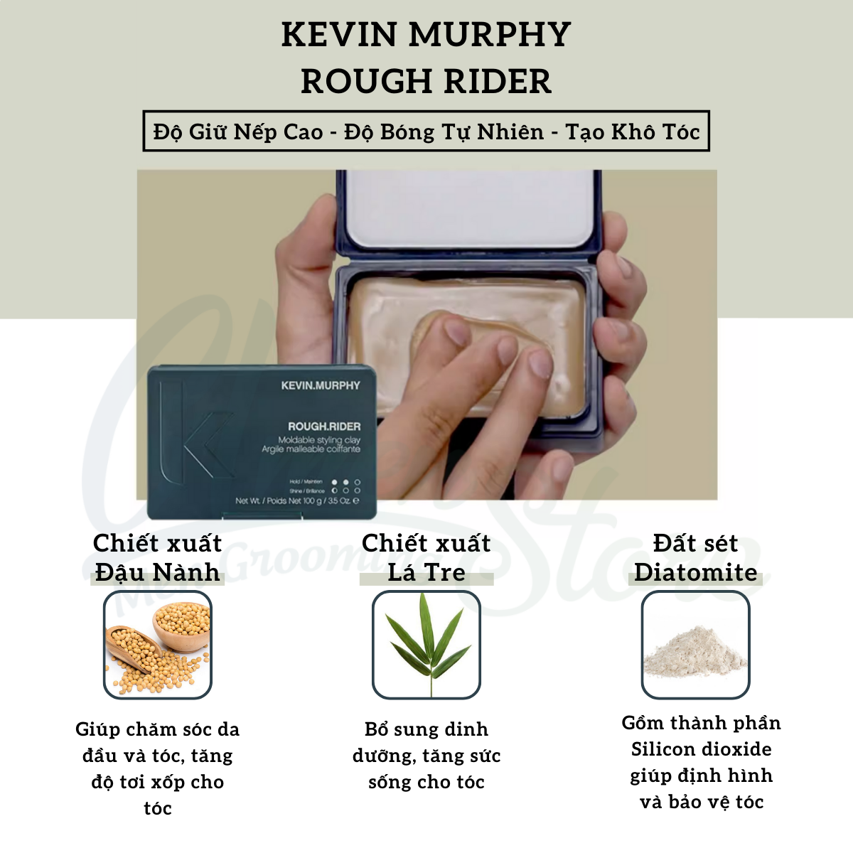 Sáp Vuốt Tóc Cao Cấp Kevin Murphy Rough Rider | Shopee Việt Nam