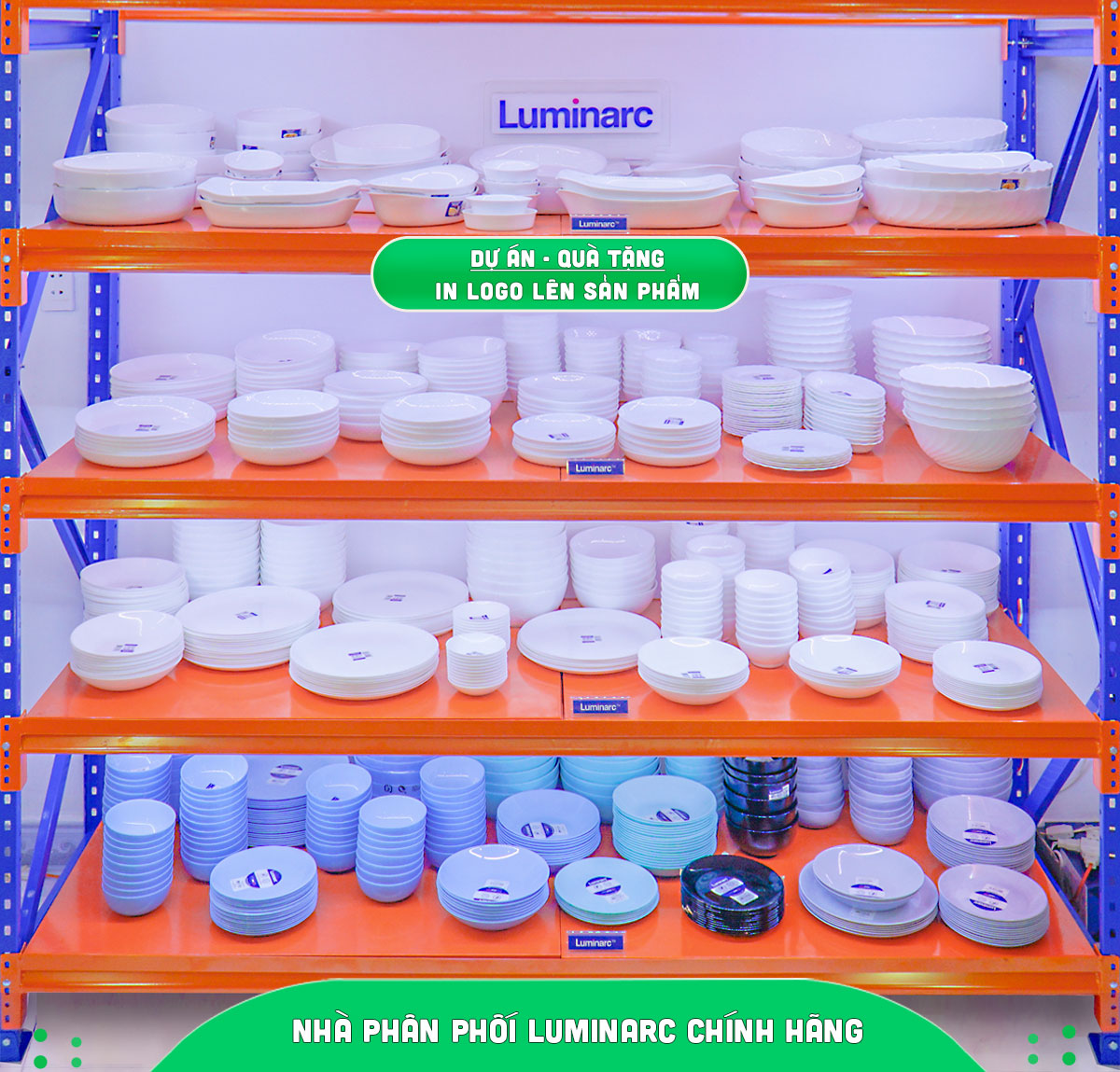 Bộ Bình Ly Thủy Tinh Luminarc Arc Salto Blue L6105