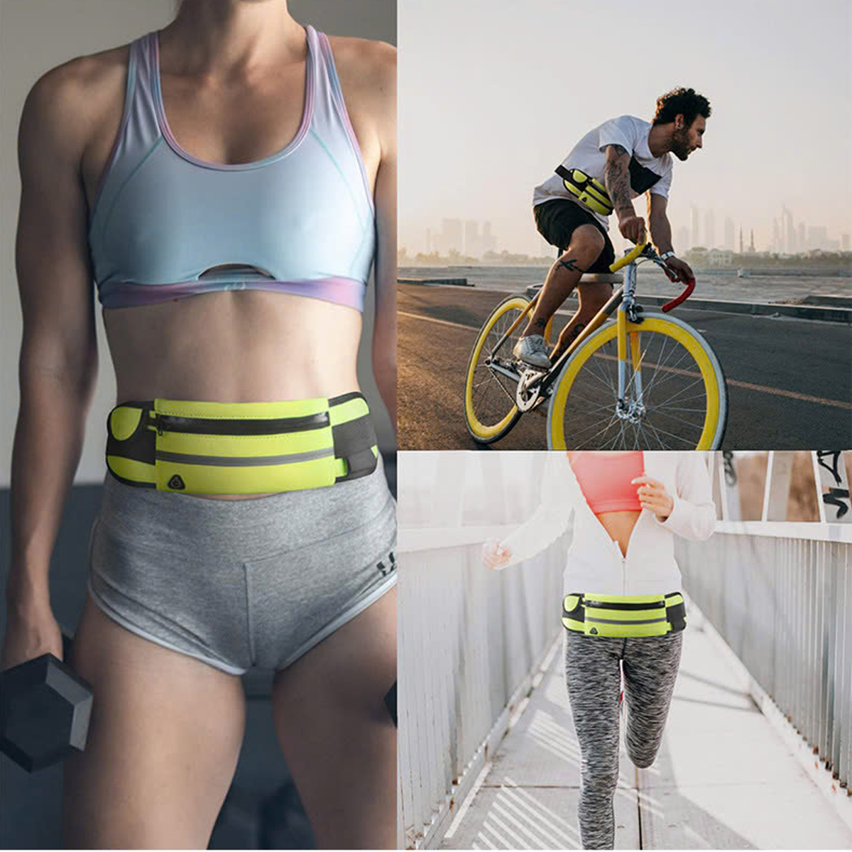 Mô tả Túi Đeo Bụng Chạy Bộ - Đai Đeo Điện Thoại Tập Gym Tập Thể Thao Đá Bóng Nam Nữ Chính Hãng Amalife – CB1 - 8