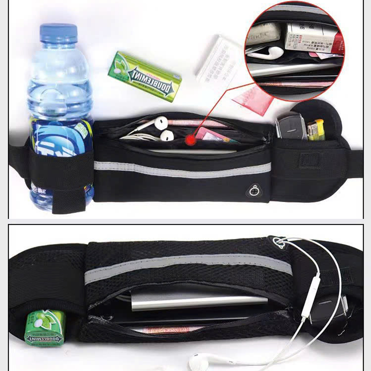 Mô tả Túi Đeo Bụng Chạy Bộ - Đai Đeo Điện Thoại Tập Gym Tập Thể Thao Đá Bóng Nam Nữ Chính Hãng Amalife – CB1 - 9