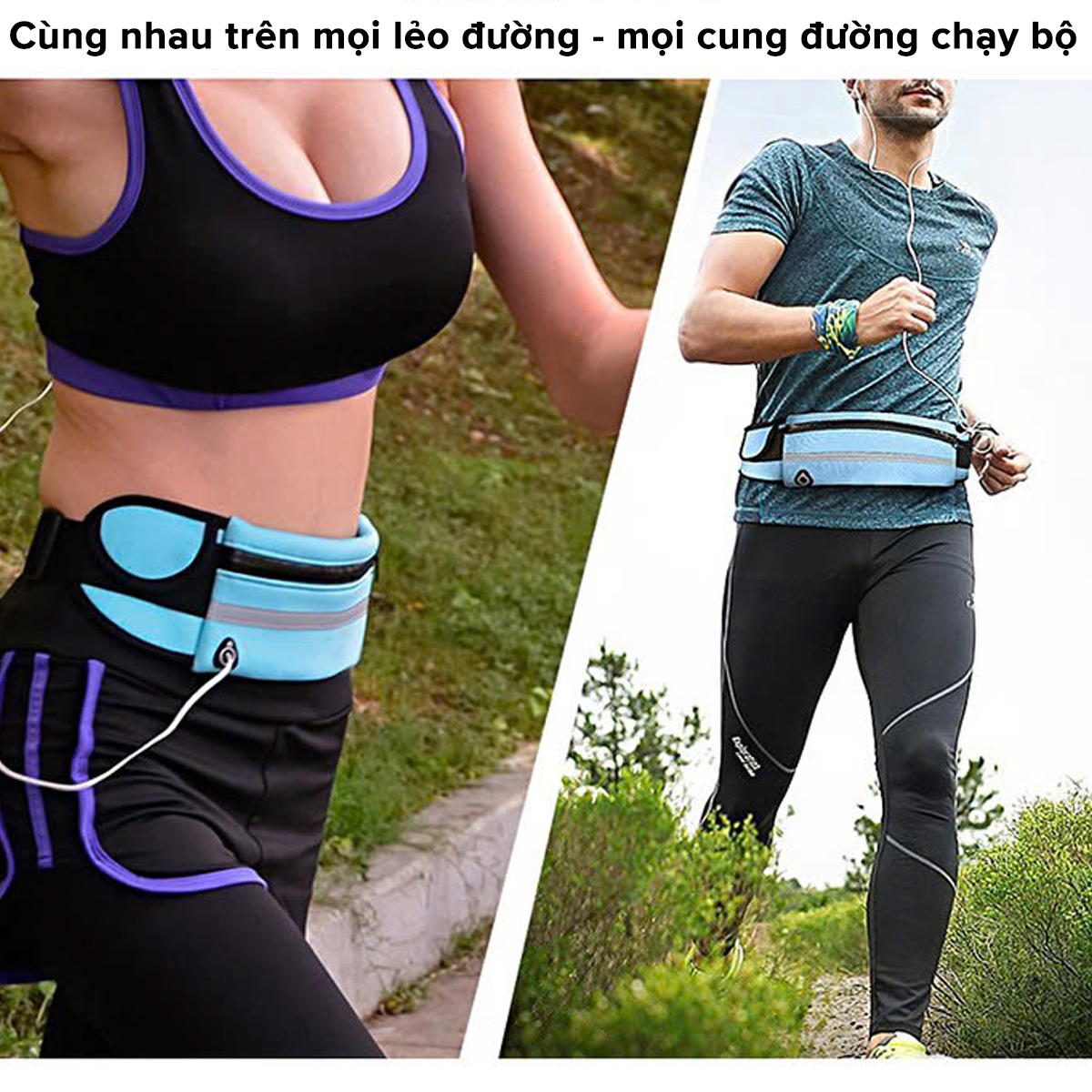 Mô tả Túi Đeo Bụng Chạy Bộ - Đai Đeo Điện Thoại Tập Gym Tập Thể Thao Đá Bóng Nam Nữ Chính Hãng Amalife – CB1 - 11