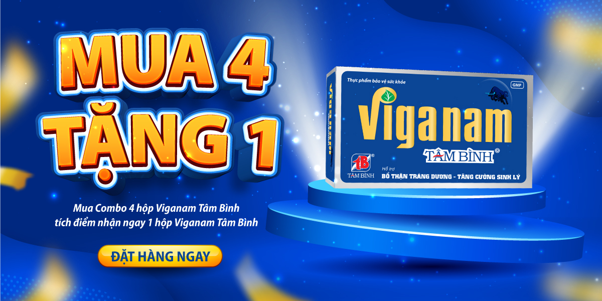 Mô tả Viganam Tâm Bình - Hộp 60v hỗ trợ tăng cường sinh lý - 1