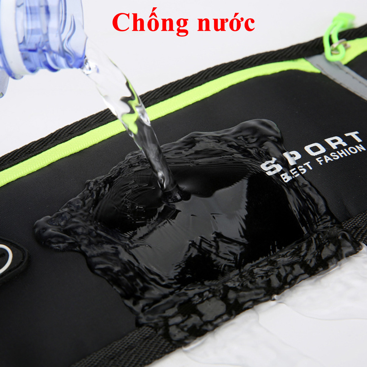 Mô tả Túi Đeo Hông Bụng Chạy Bộ, Đai Đeo Điện Thoại Bao Tử Tập Gym, Tập Thể Thao Nhiều Ngăn Nam Nữ Chống Nước Hãng Amalife - 8