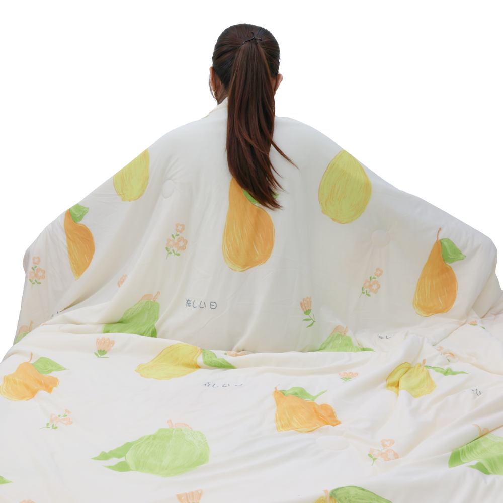 Mô tả Mền lạnh I Cool Advance NIN House 200x220cm | Chăn mền Ice Silk fabric siêu mát lạnh cao cấp - 1