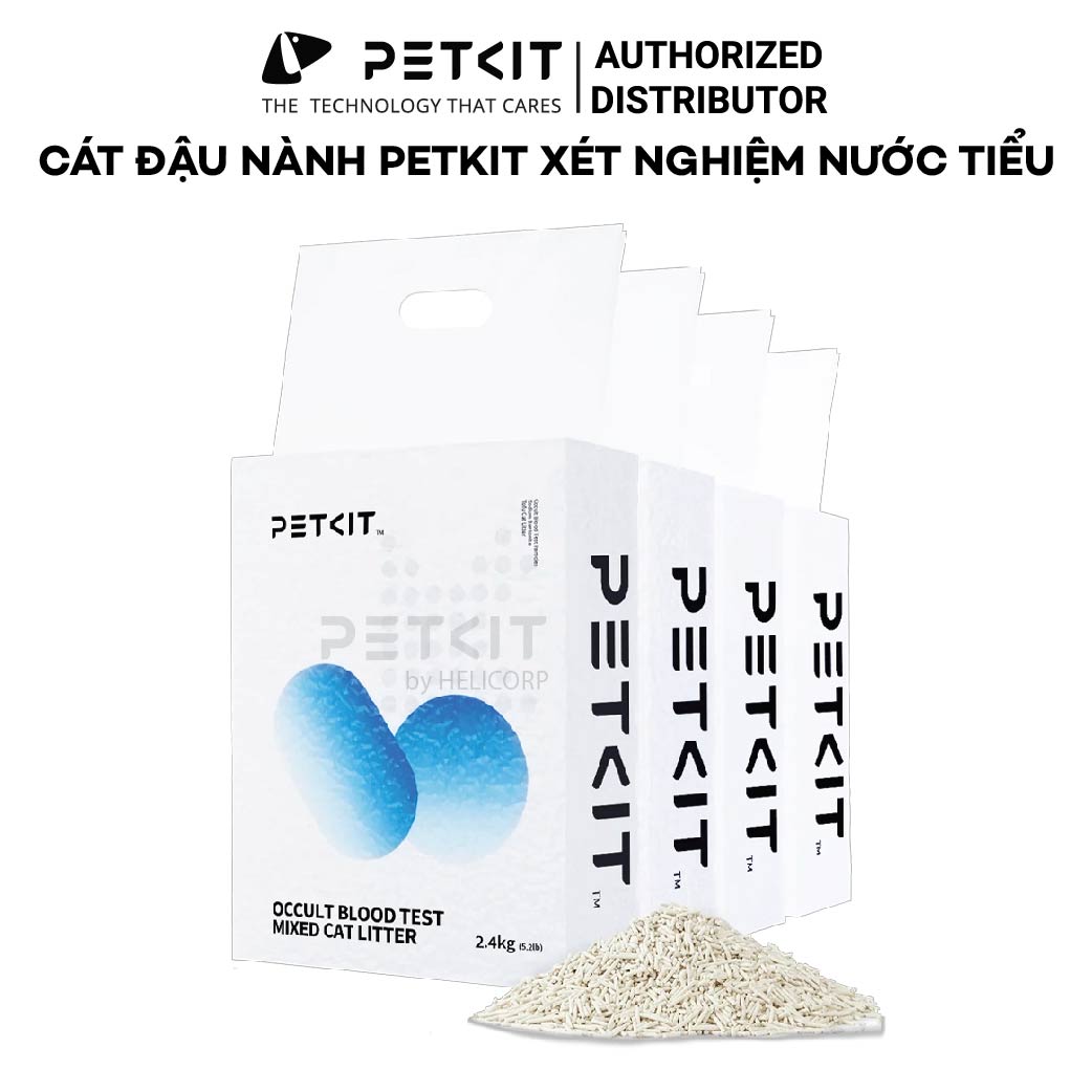 Thành phần cát đậu nành và đất sét Petkit