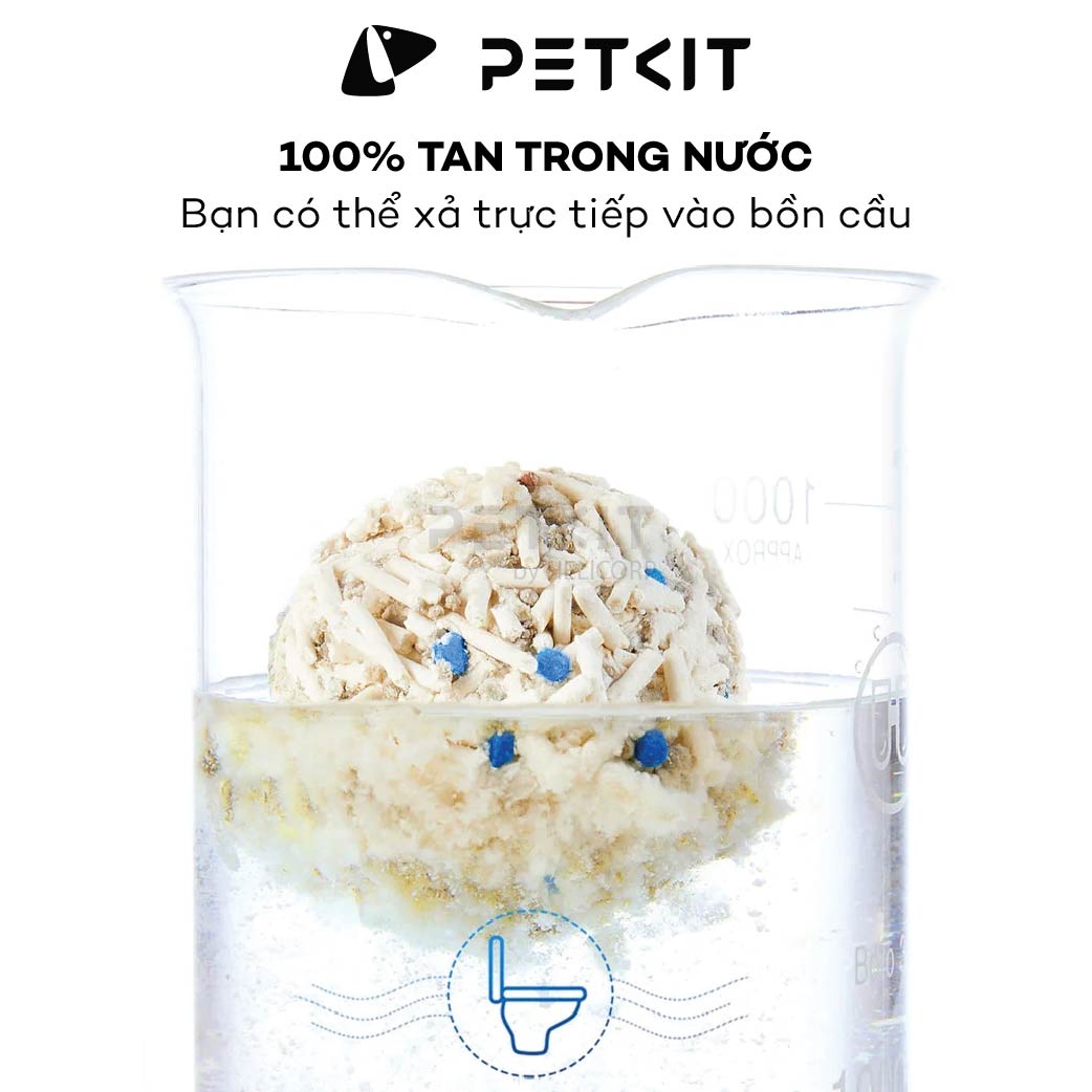 Cát Petkit siêu vón, hút mùi hiệu quả