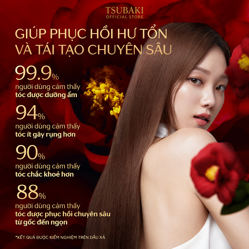 Mô tả Dầu gội Phục hồi chuyên sâu Tsubaki Premium Ex Intensive Conditioner Treatment 490ml - 4