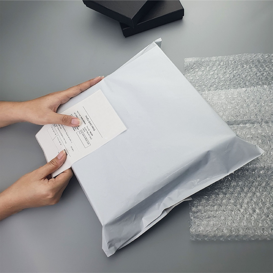Đóng gói Túi Đeo Chéo Canvas Dáng Hộp Thời Trang DV300