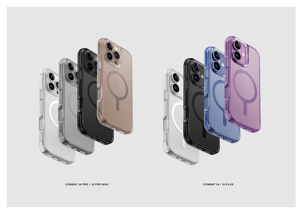 Ốp Lưng UNIQ Combat Cho iPhone 17/ 16/ 16 Plus Hệ Thống Bảo Vệ 3 Lớp ...