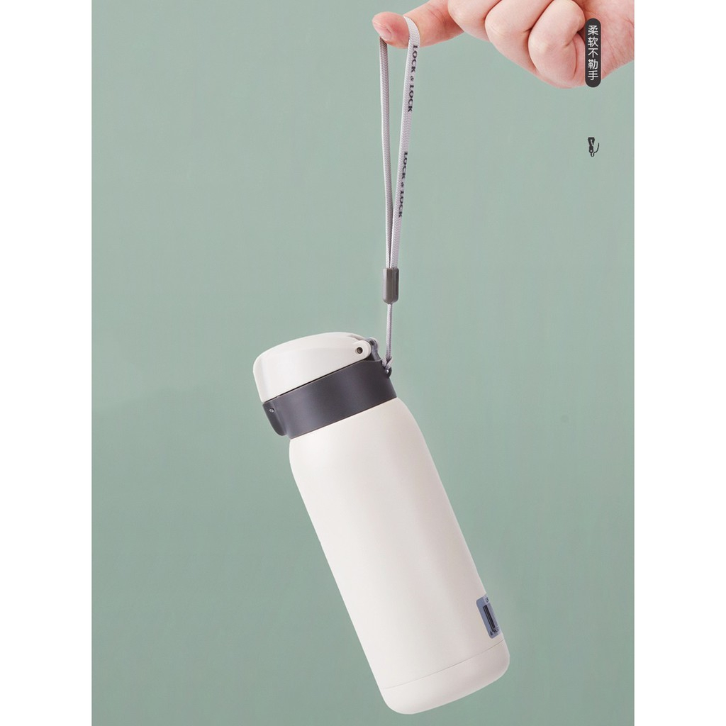 Mô tả Bình Giữ Nhiệt LocknLock Chubby Tumbler LHC3233 370ml - Hàng Chính Hãng, Có Dây Treo, Thép Không Gỉ - JoyMall - 5