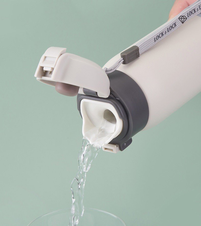 Mô tả Bình Giữ Nhiệt LocknLock Chubby Tumbler LHC3233 370ml - Hàng Chính Hãng, Có Dây Treo, Thép Không Gỉ - JoyMall - 10