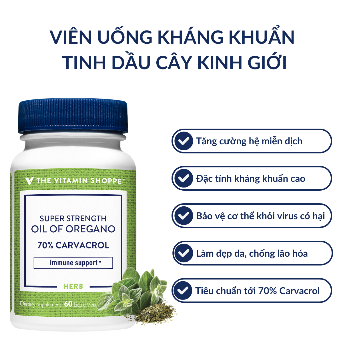 Viên uống kinh giới The Vitamin Shoppe