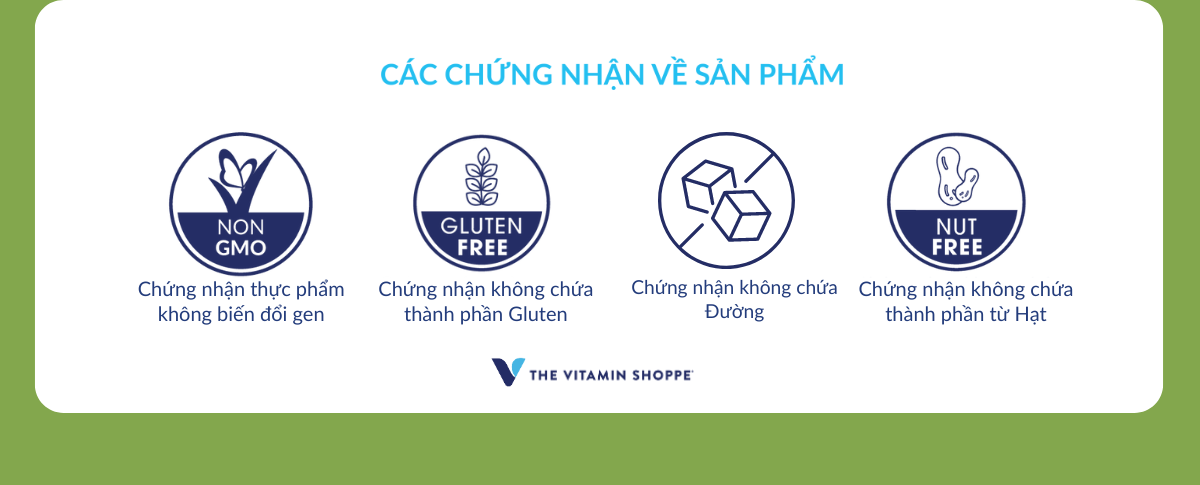 Thông tin sản phẩm The Vitamin Shoppe