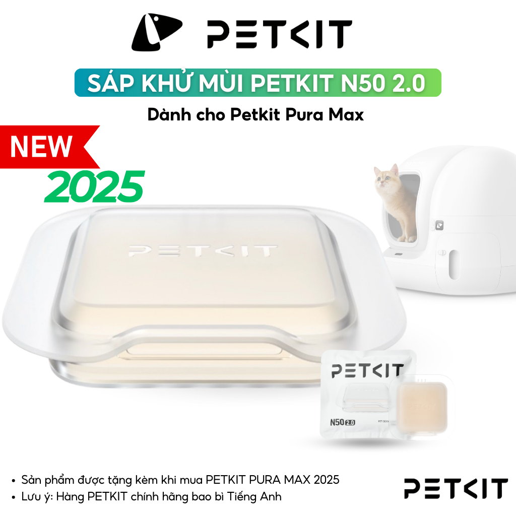 Mô tả Sáp khử mùi PETKIT N50 2.0 dùng cho máy dọn phân mèo PETKIT - 1