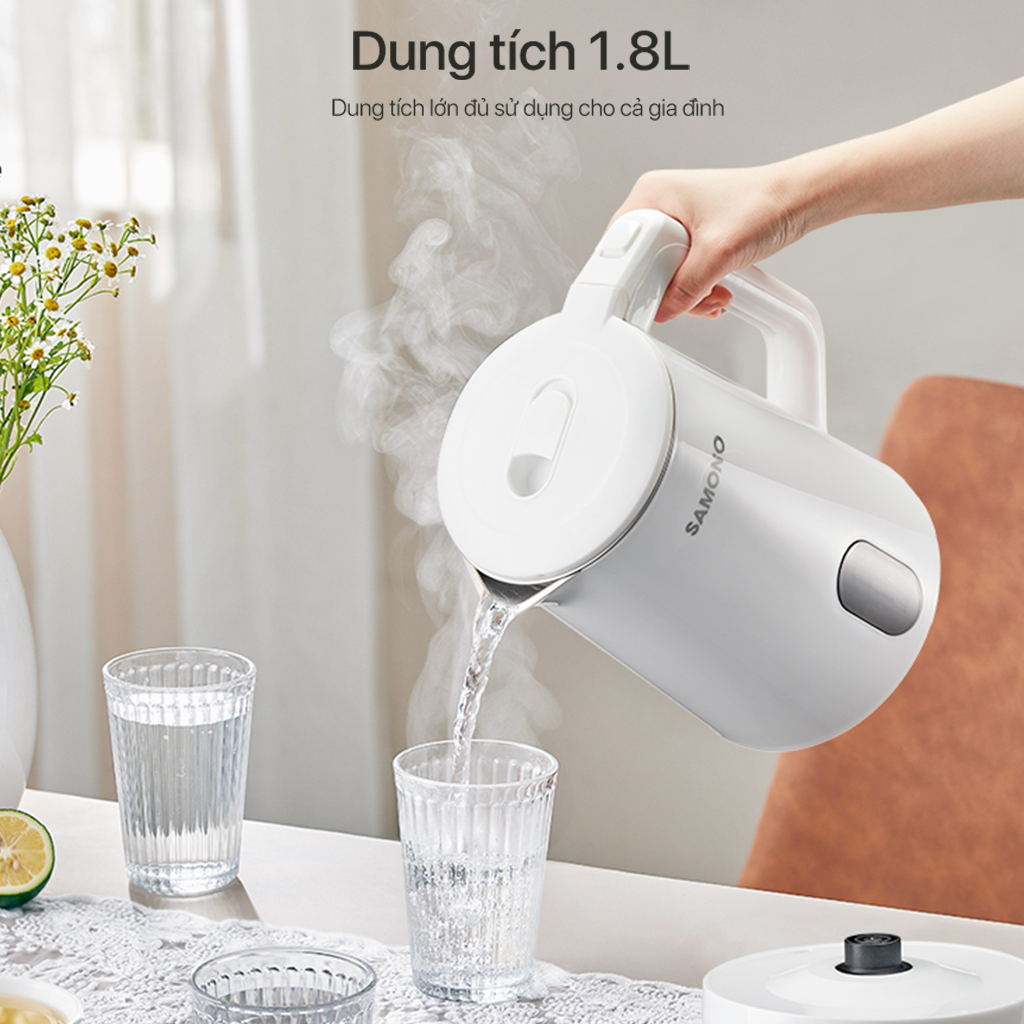 Thiết kế ấm SAMONO SW-EKW18