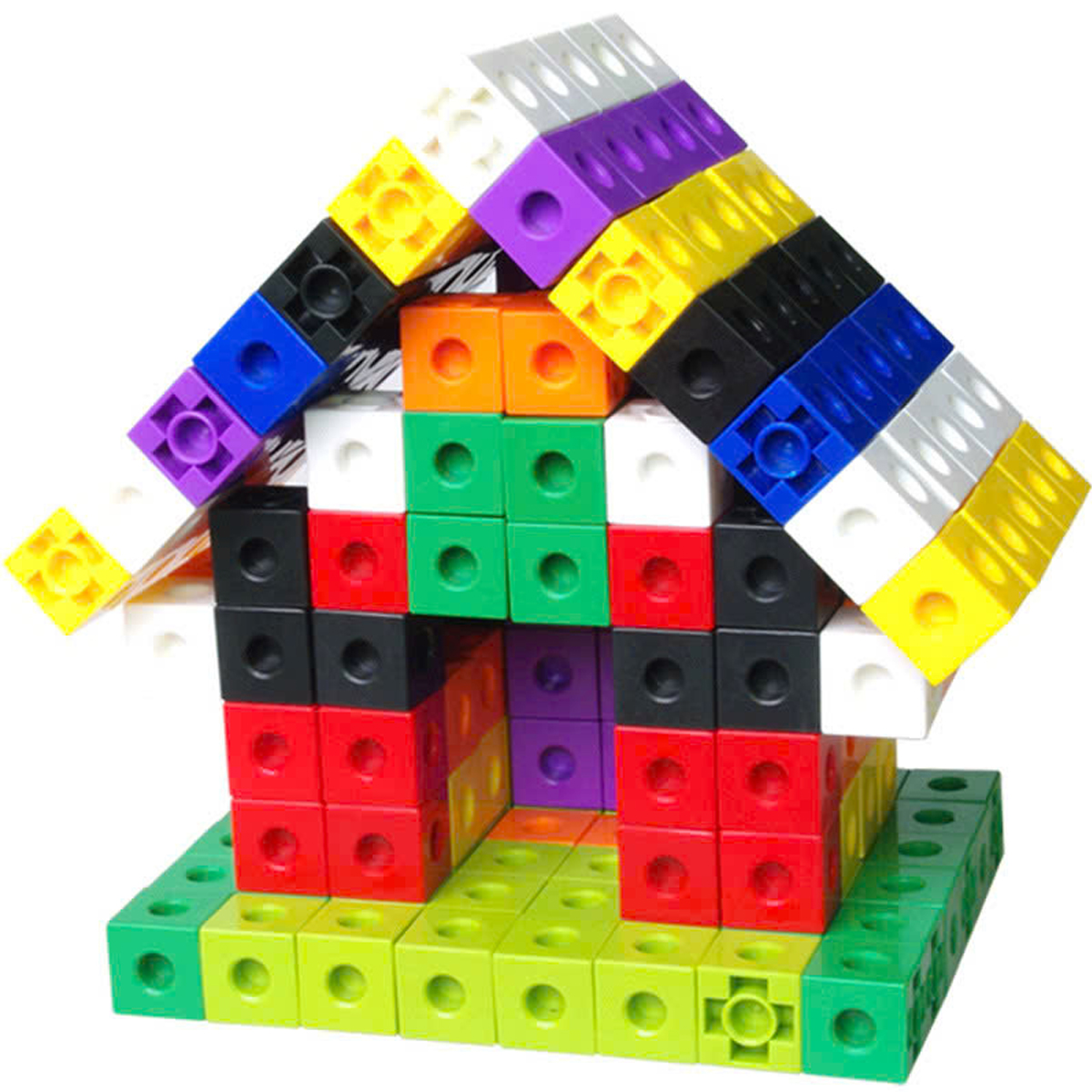 Mô tả Bộ Đồ Chơi Xếp Hình Thông Minh Number Blocks Hình Vuông 100 Viên Nhựa PP Cao Cấp Chính Hãng Amalife - 11