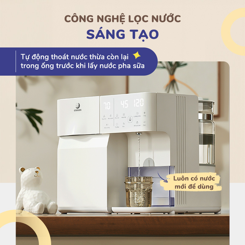Mô tả Máy tiệt trùng UV đa năng Chilux U3 - Tích hợp chung chức năng tiệt trùng và bảo quản 24h - 7