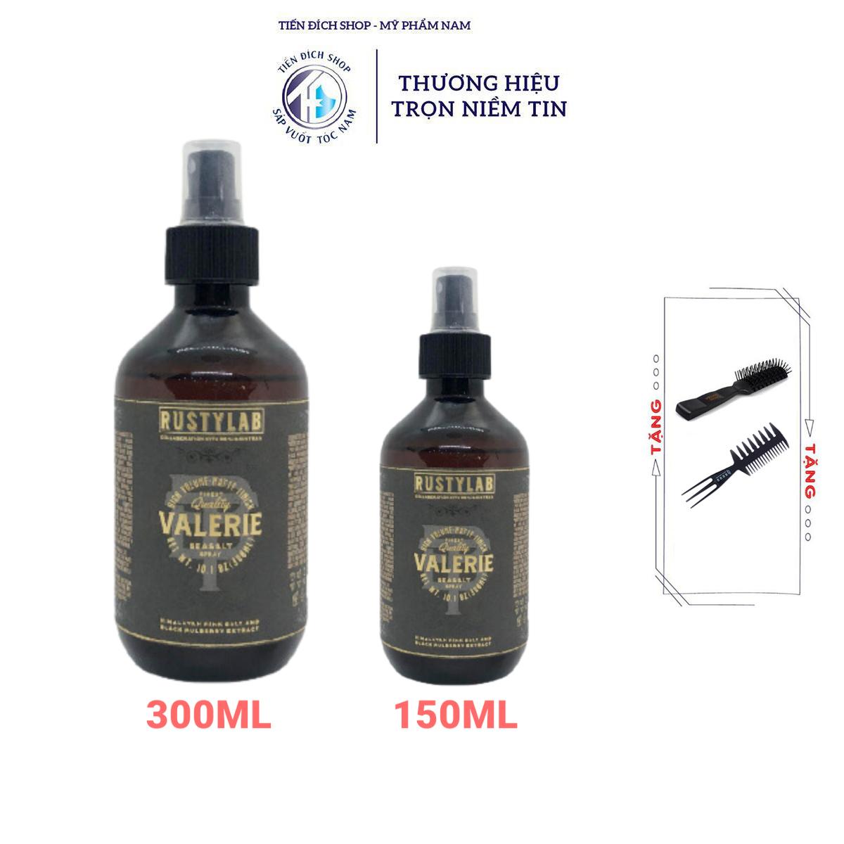 Xịt tạo phồng tóc Rusty Lab Valerie 150ml và 300ml - Pre-style dưỡng ...