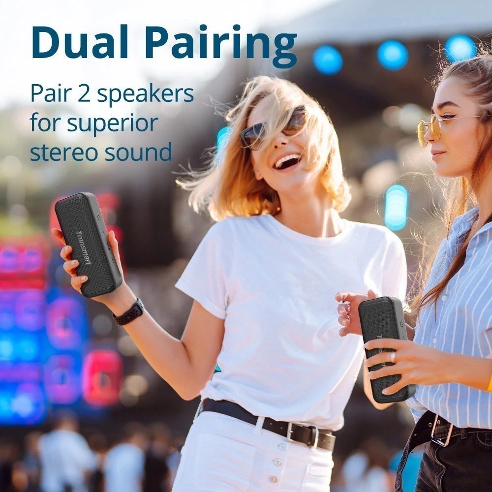 Mô tả Loa Bluetooth 5.0 Tronsmart T2 Mini V5.3 | Công Suất 10W | 18h chơi nhạc | Kháng Nước IPX7 | Bảo hành 12 Tháng - 2