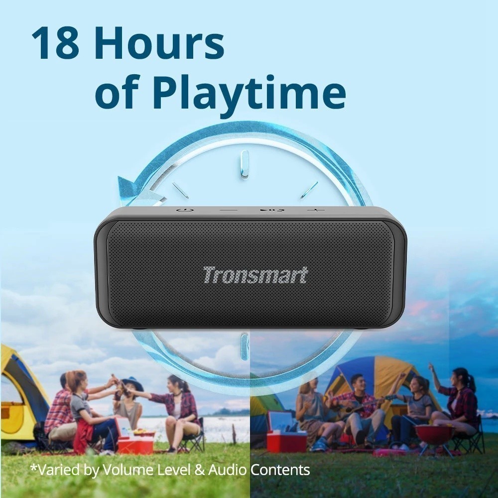 Mô tả Loa Bluetooth 5.0 Tronsmart T2 Mini V5.3 | Công Suất 10W | 18h chơi nhạc | Kháng Nước IPX7 | Bảo hành 12 Tháng - 4