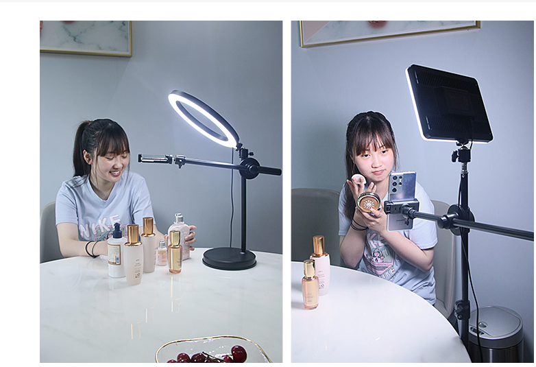 Mô tả Chân Quay Điện Thoại Để Bàn G50, Bộ Quay Video Chụp Ảnh 360 Độ Từ Trên Xuống Chắc Chắn Tiện Lợi - HOLOCOM - 10