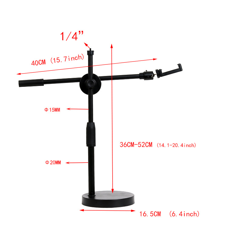Mô tả Chân Quay Điện Thoại Để Bàn G50, Bộ Quay Video Chụp Ảnh 360 Độ Từ Trên Xuống Chắc Chắn Tiện Lợi - HOLOCOM - 7