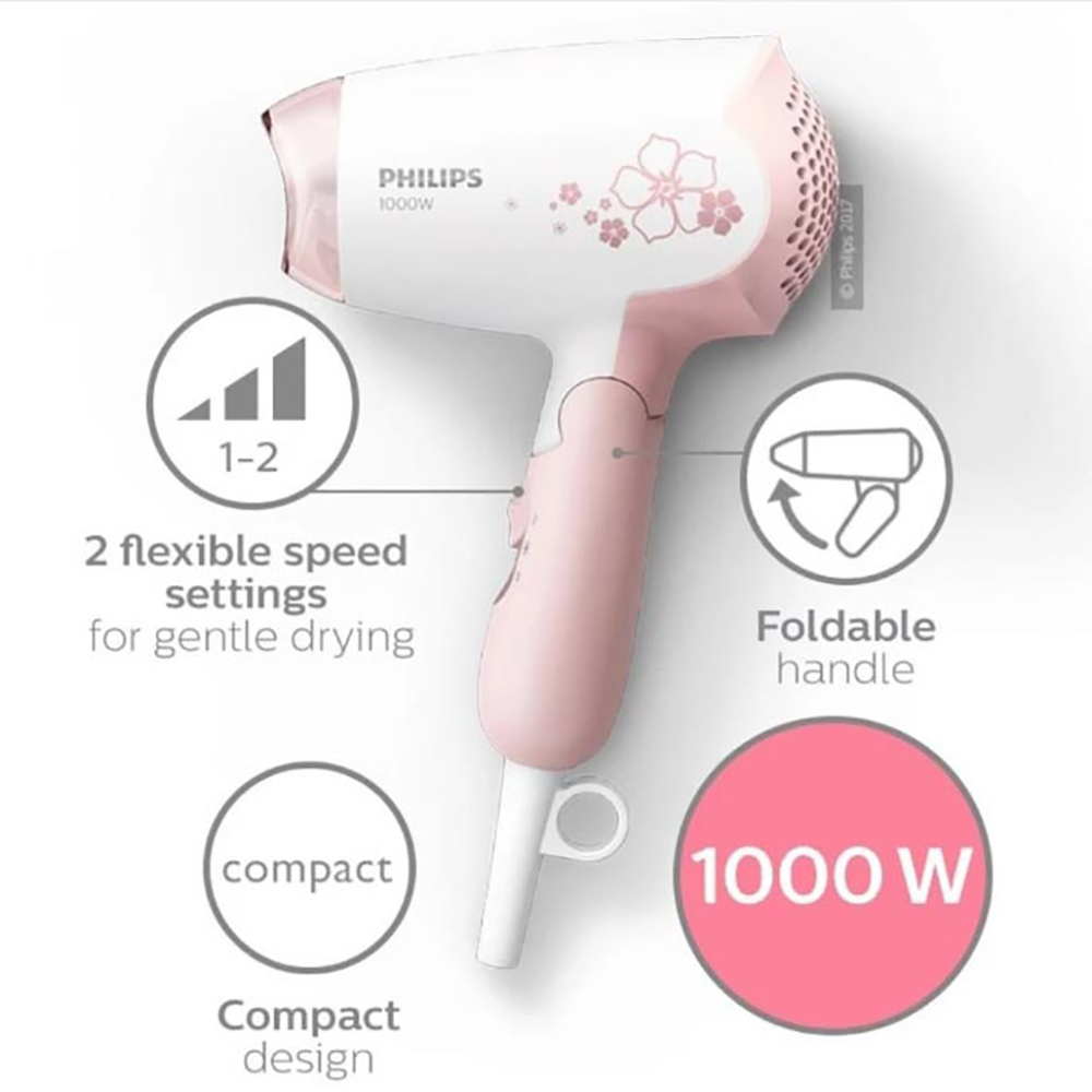 Mô tả Máy sấy tóc mini Philips HP8108 chính hãng - Bảo hành 24 tháng - 10