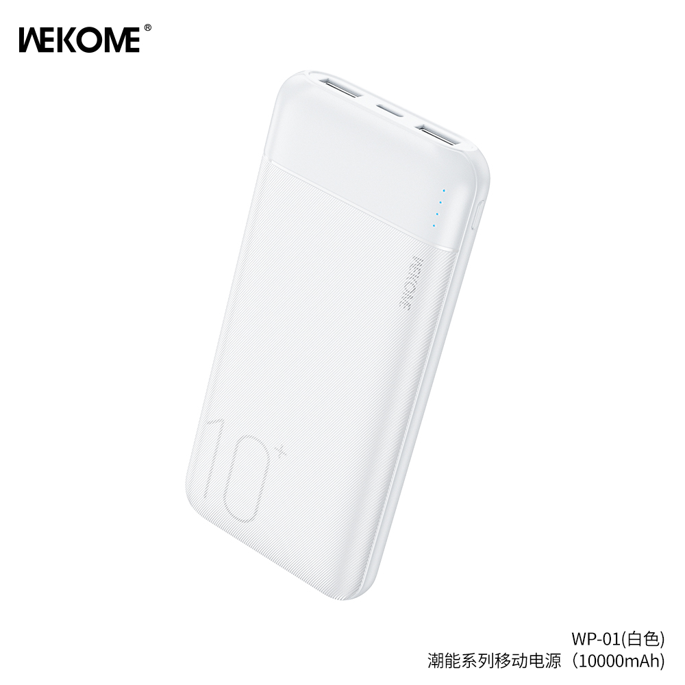 Mô tả Sạc dự phòng wekome 10000 mAh WP01 - Hàng chính hãng - 1