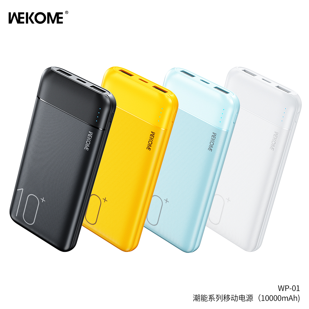 Mô tả Sạc dự phòng wekome 10000 mAh WP01 - Hàng chính hãng - 3
