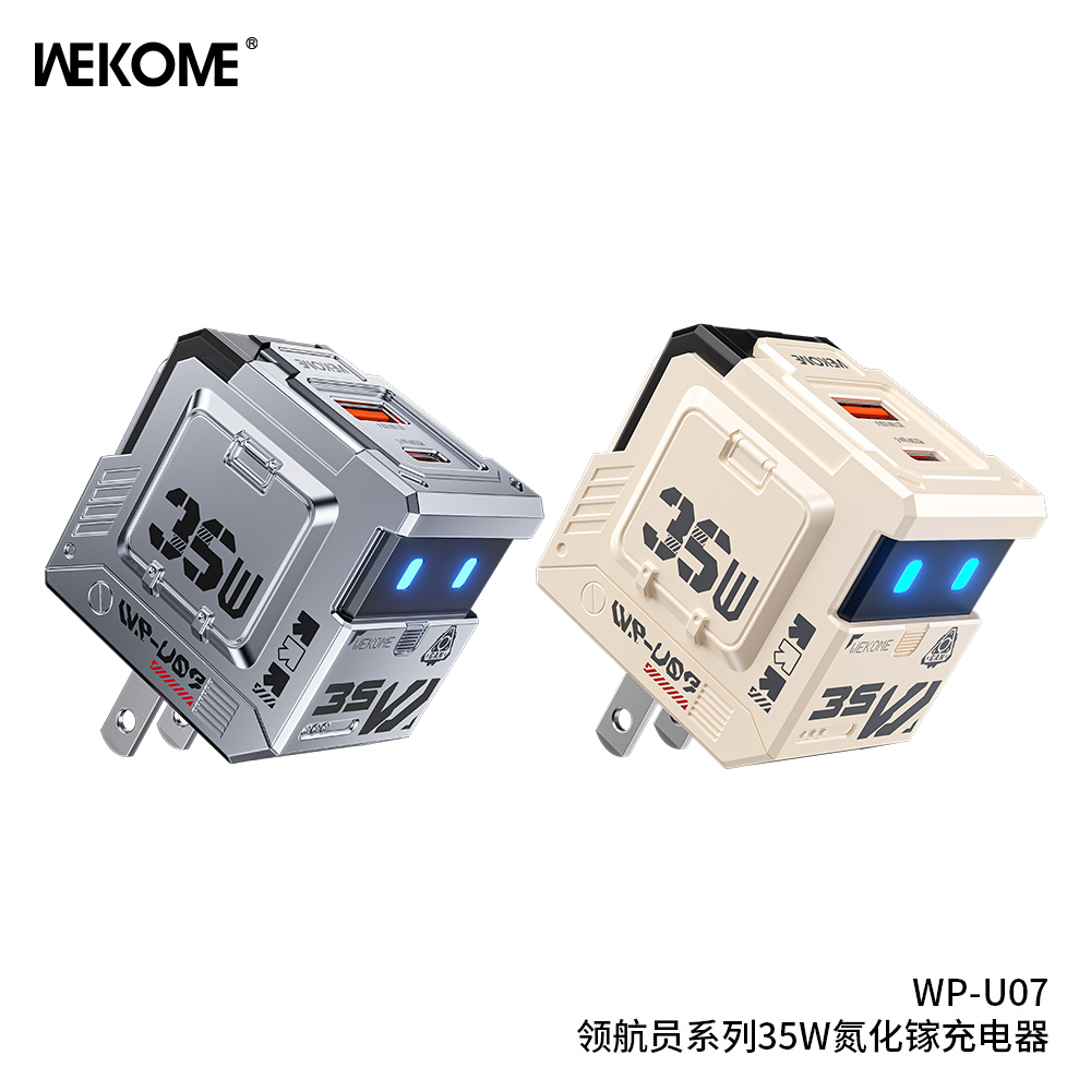 Mô tả Củ sạc nhanh GaN 35W wekome WP-U07 - Hàng chính hãng - 1