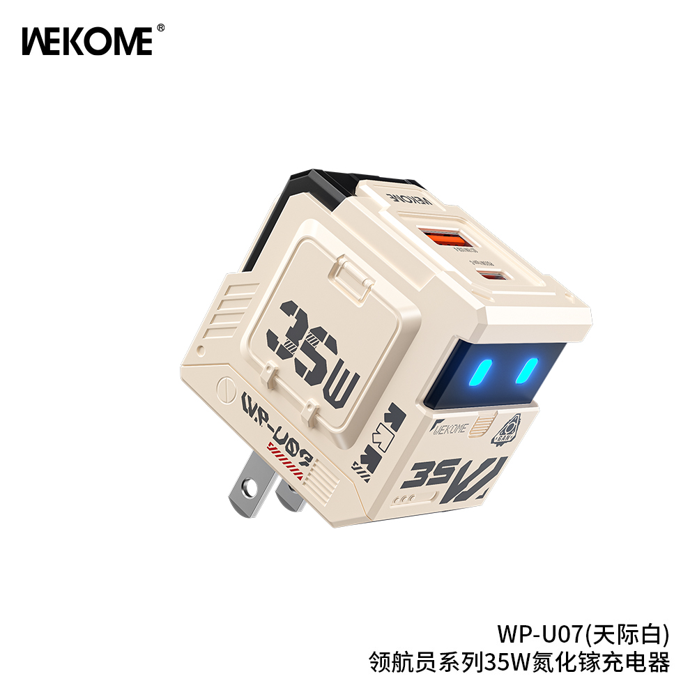 Mô tả Củ sạc nhanh GaN 35W wekome WP-U07 - Hàng chính hãng - 2