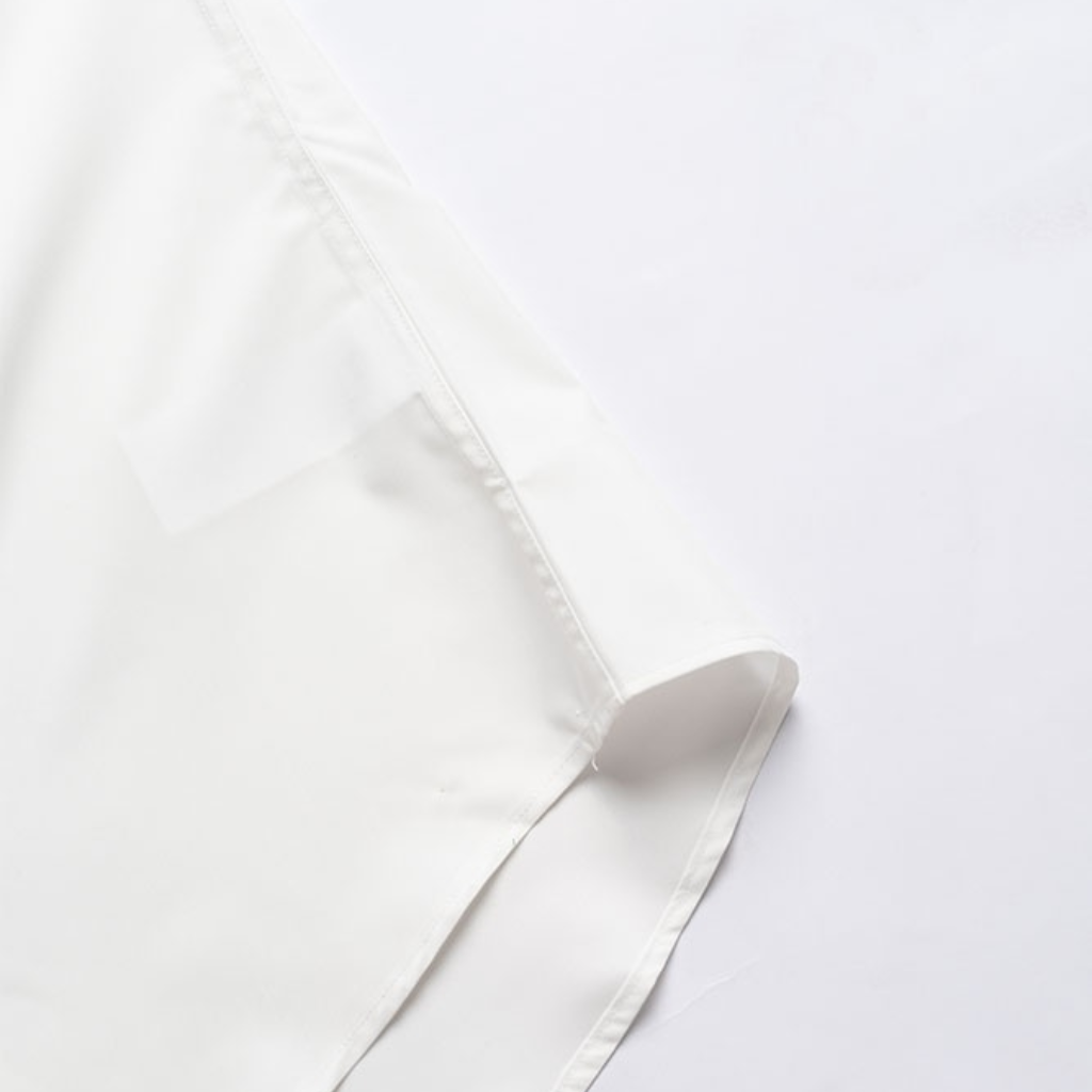 Mô tả Áo sơ mi trắng dài tay nam Phan Nguyễn, chất liệu modal mềm mát, form slim fit tôn dáng SMD.1400 - 3