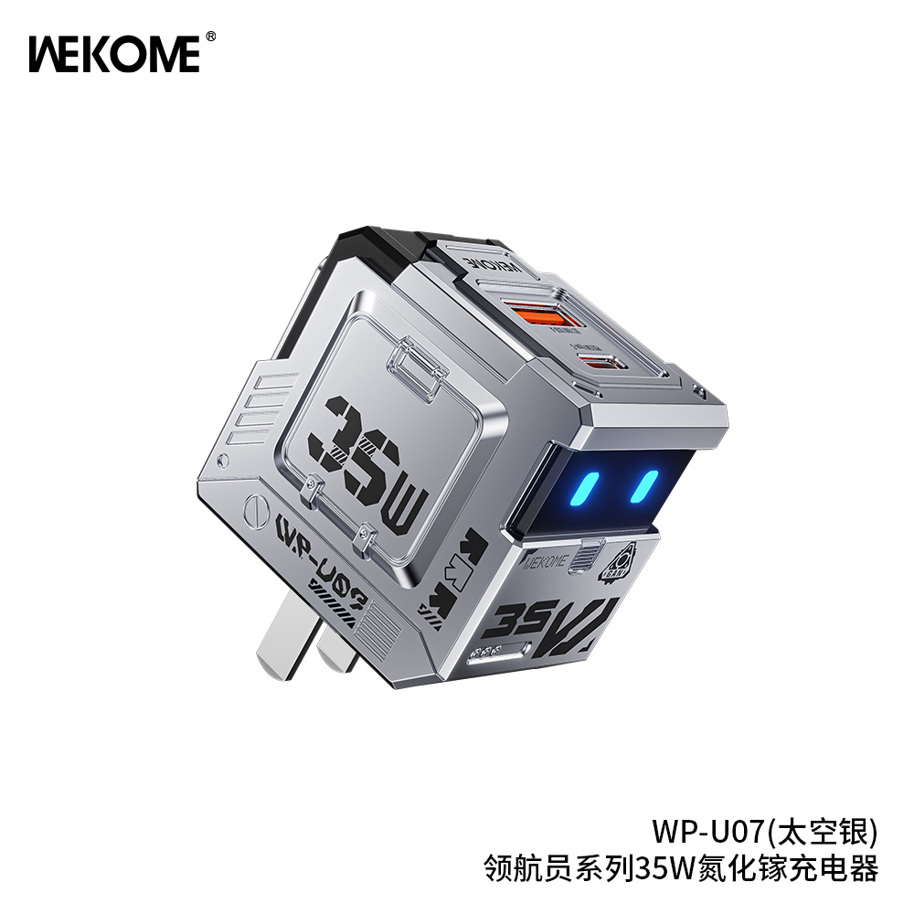 Mô tả Củ sạc nhanh GaN 35W wekome WP-U07 - Hàng chính hãng - 5