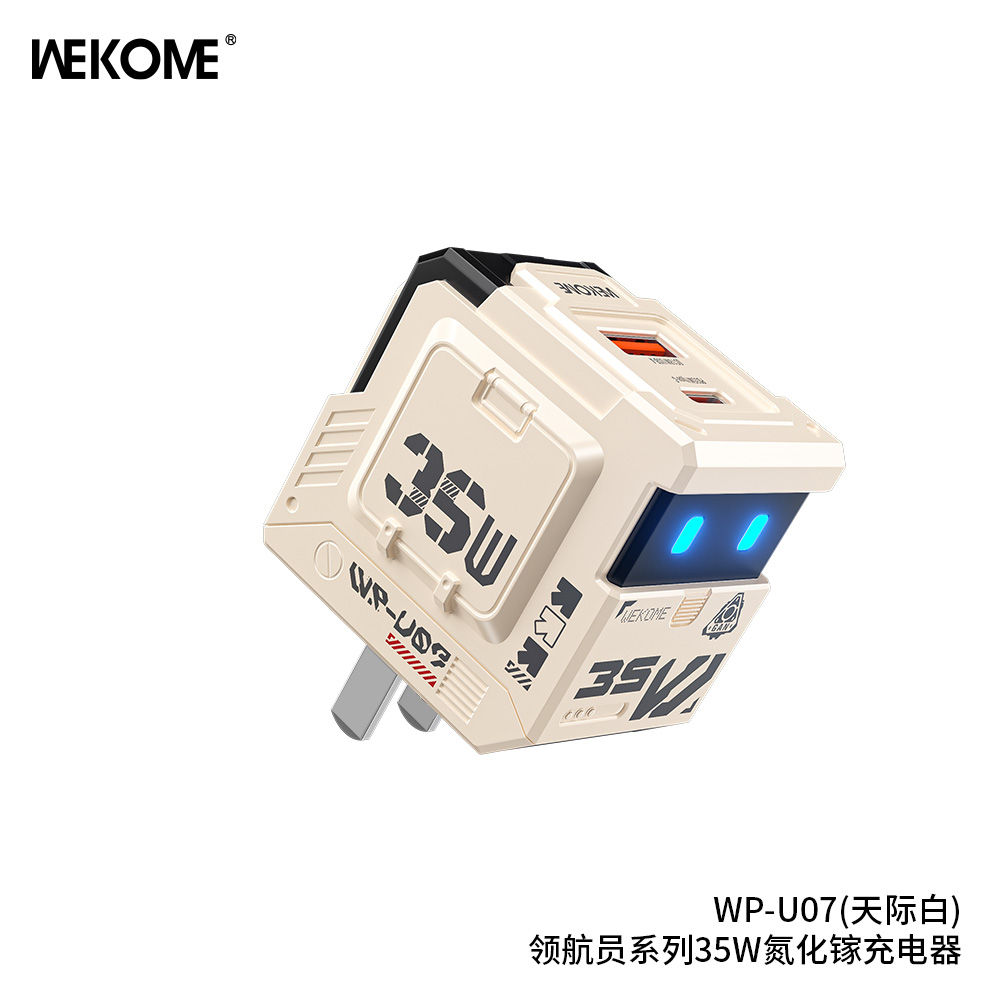 Mô tả Củ sạc nhanh GaN 35W wekome WP-U07 - Hàng chính hãng - 6