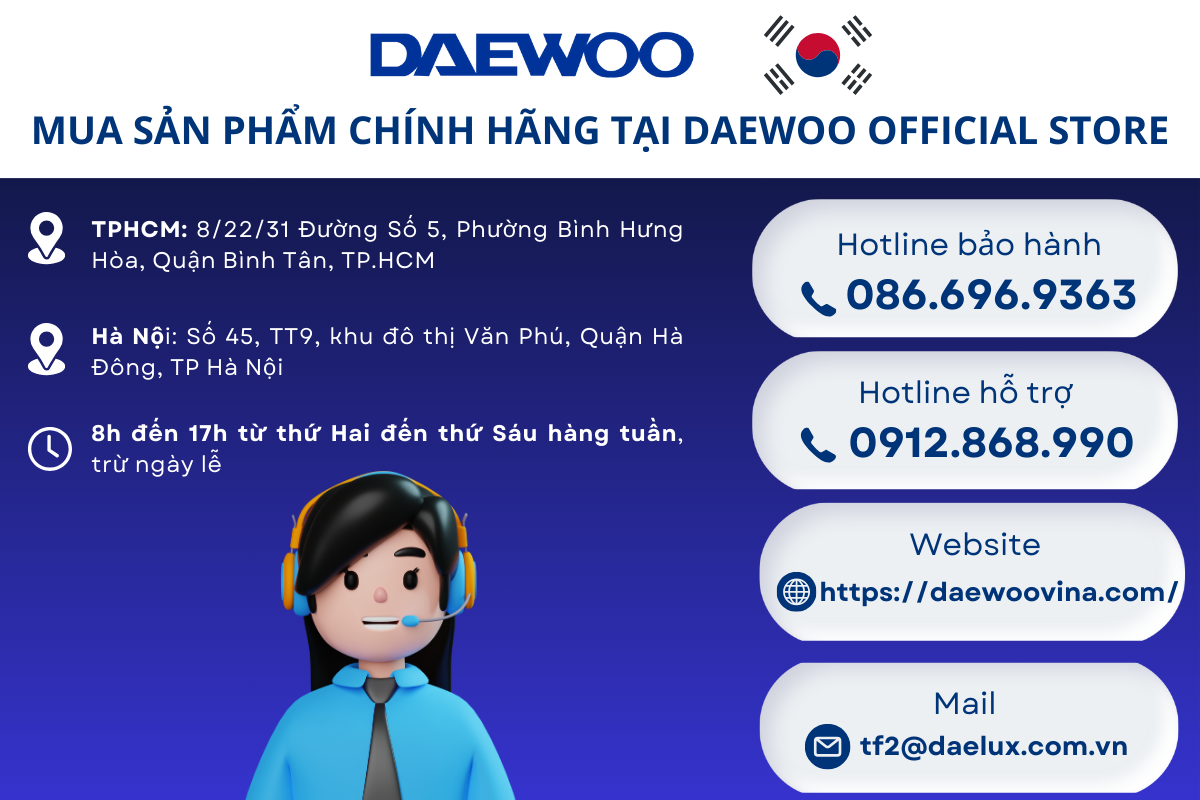 Mô tả Đèn bắt muỗi Daewoo DWIK-680 tiết kiệm điện năng, bắt muỗi hiệu quả - 7