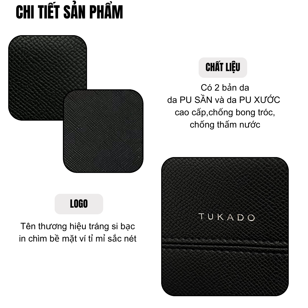Ví Nữ Đen TUKADO TK08