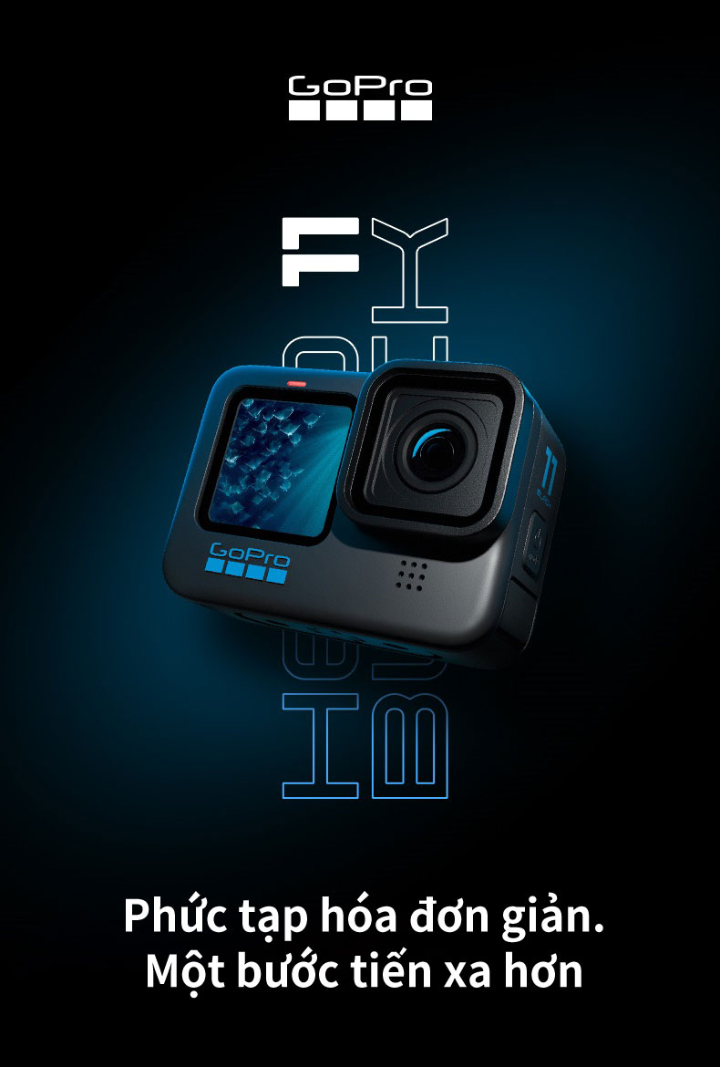Mô tả GoPro HERO11 Black-Camera hành động chống nước. Ảnh 27MP, HyperSmooth 5.0 với GP2 - 1