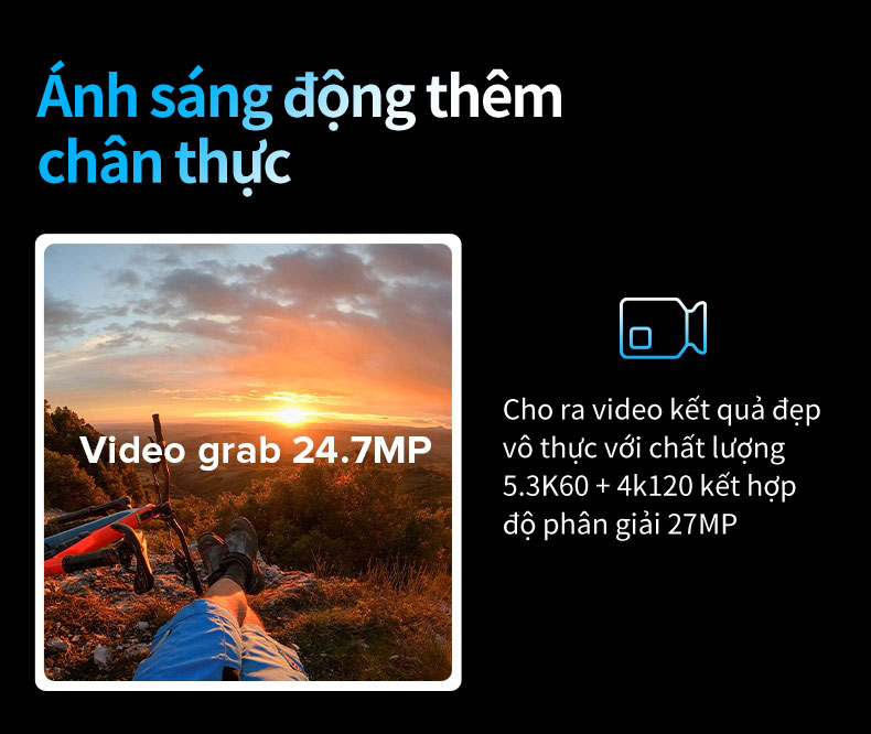 Mô tả GoPro HERO11 Black-Camera hành động chống nước. Ảnh 27MP, HyperSmooth 5.0 với GP2 - 9