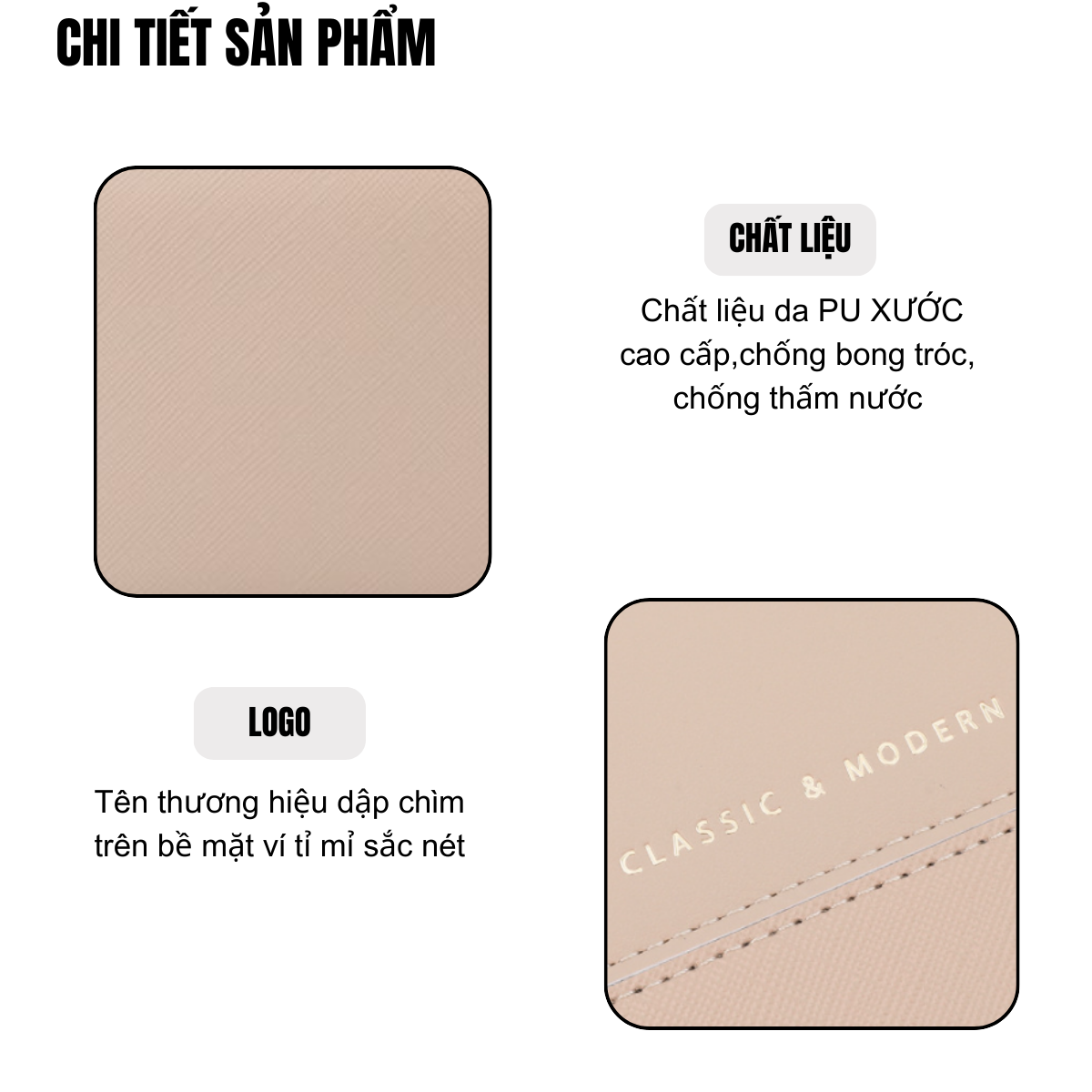 Ví TAILIAN TL76 mở ra